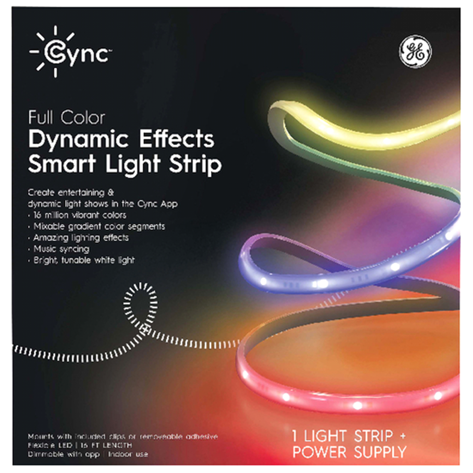 Cync Full Color Dynamic Effects Light Strip (16 Foot Color