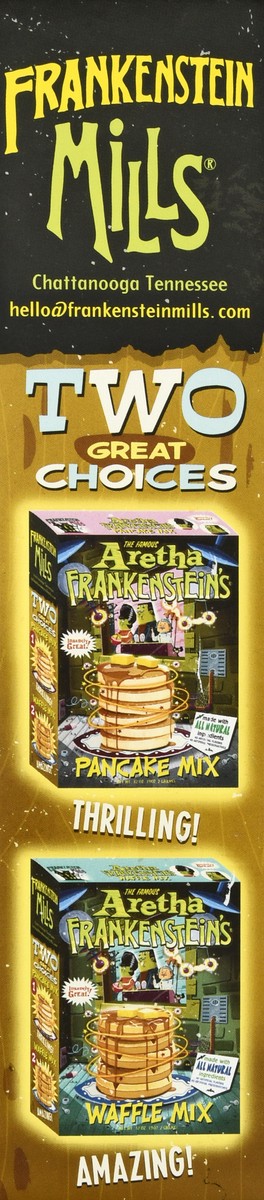 slide 6 of 9, Aretha Frankenstein's Aretha Frankensteins Pancake Mix, 32 oz