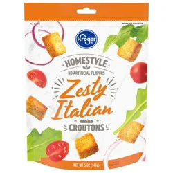 Kroger Homestyle Zesty Italian Croutons