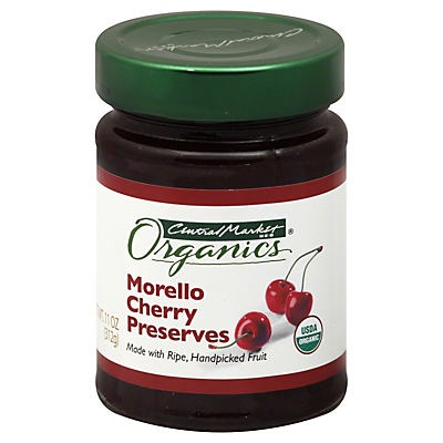 slide 1 of 1, Central Market Organics Morello Cherry Preserves, 11 oz