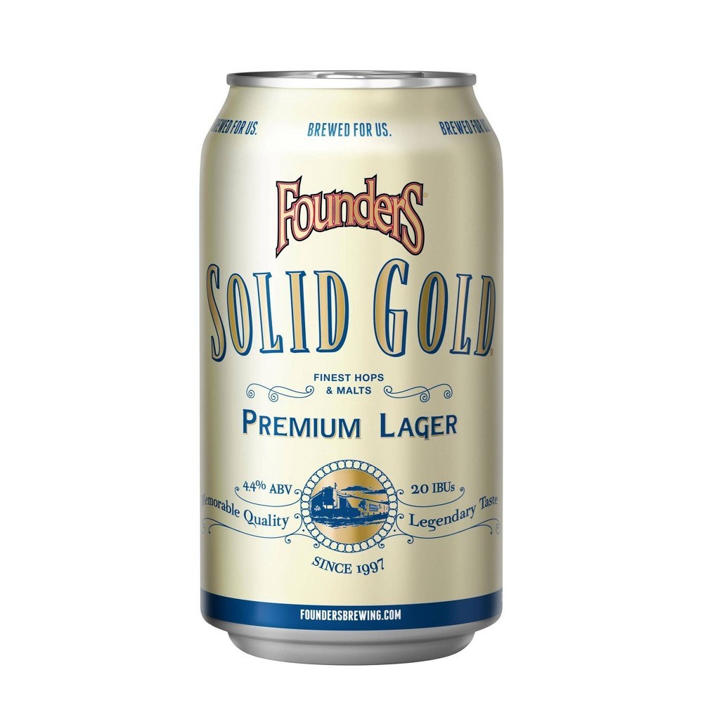 slide 2 of 2, Founders Brewing Co. Brewing Co. Solid Gold, 12 ct; 12 fl oz