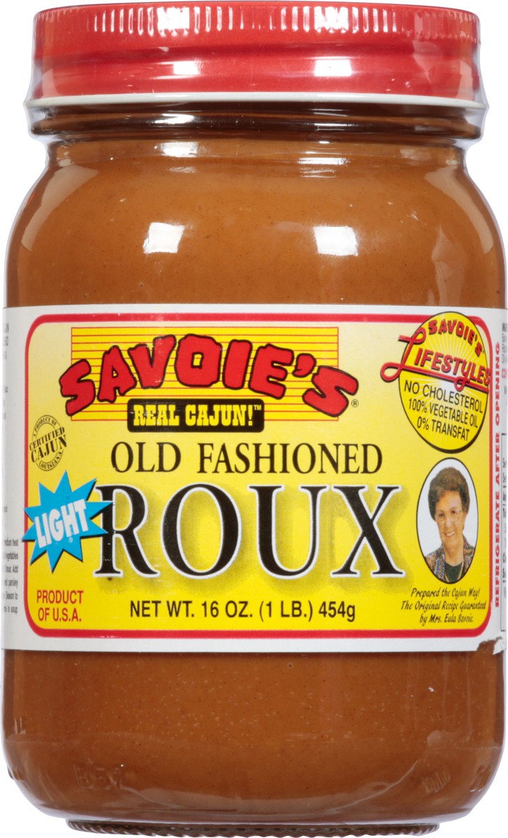 slide 11 of 14, Savoie's Old Fashioned Light Roux 16 oz, 16 oz