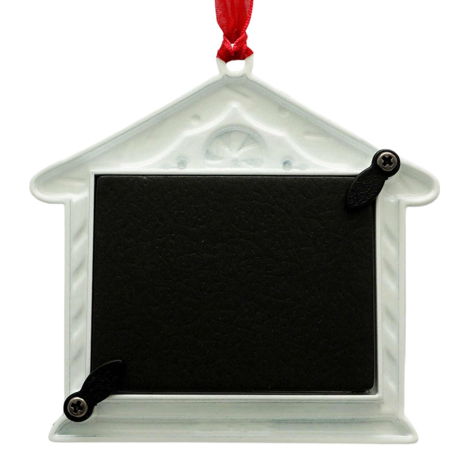 slide 3 of 3, 1.75" X 2.25" Gingerbread House 2025 Metal Ornament Frame By Studio Decor, 1.75 in x 2.25 in