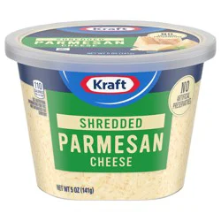 Kraft Shredded Parmesan Cheese, 5 oz. Tub