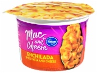 slide 1 of 1, Kroger Enchilada Shell Mac & Cheese Cup, 2.05 oz