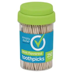 Simply Done Toothpicks Mint Flavor