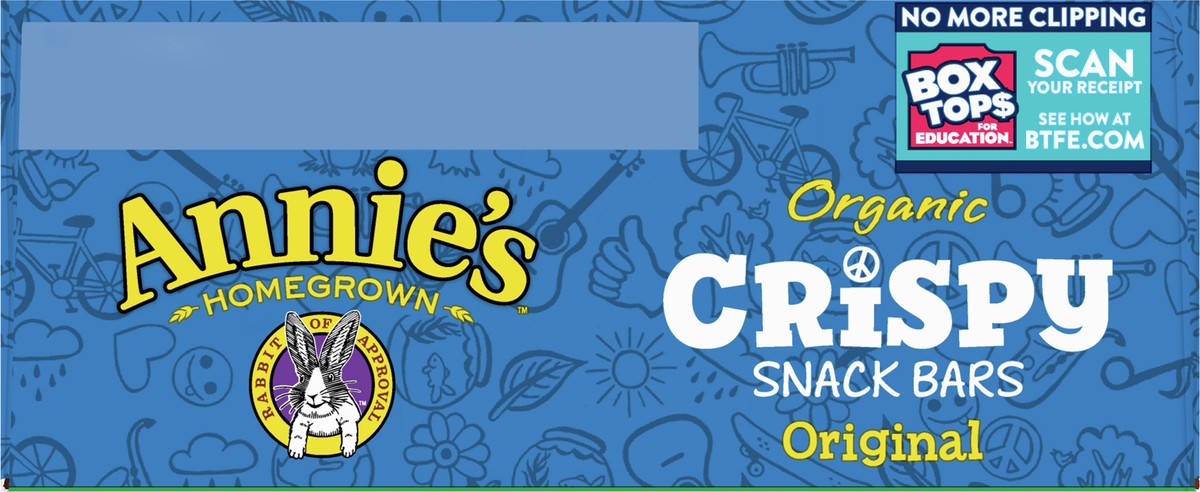 slide 9 of 9, Annie's Homegrown Crispy Organic Original Snack Bars 5 ea, 5 ct