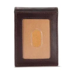 Carhartt Oil Tan Leather Front Pocket Wallet, Brown, One Size