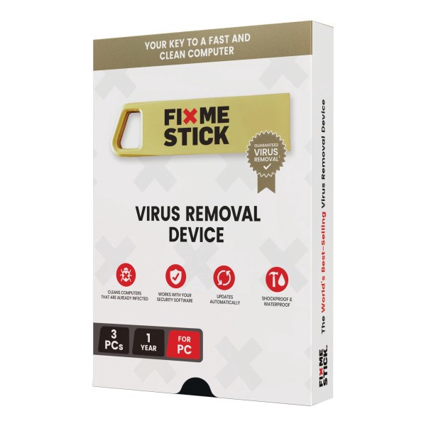slide 4 of 6, FixMeStick Virus Removal, For 3 Devices, 1-Year Subscription, Usb Flash Drive, 1 ct