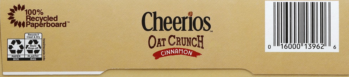 slide 4 of 6, Cheerios Cinnamon Oat Crunch Breakfast Cereal - General Mills, 15.2 oz