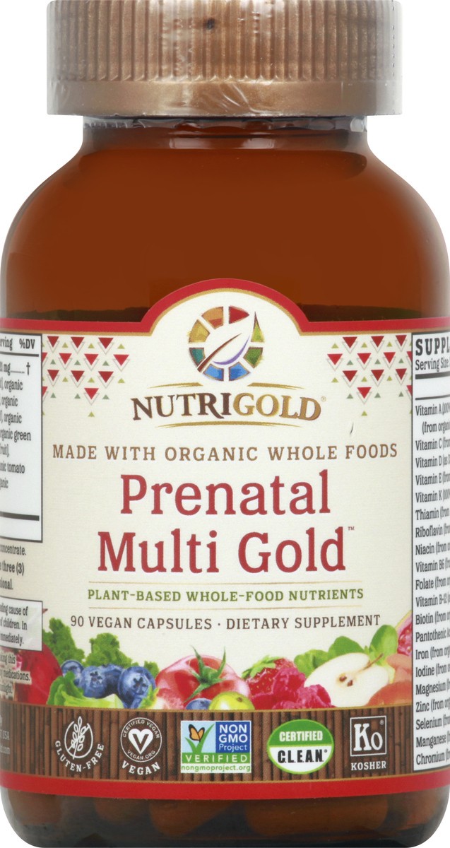 slide 9 of 12, NutriGold Prenatal Multi Gold, 90 ct