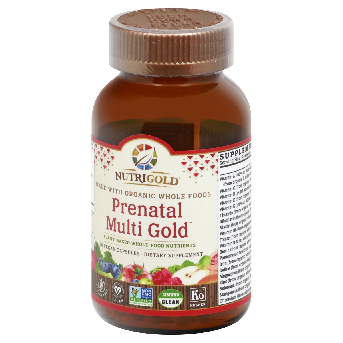 slide 8 of 12, NutriGold Prenatal Multi Gold, 90 ct