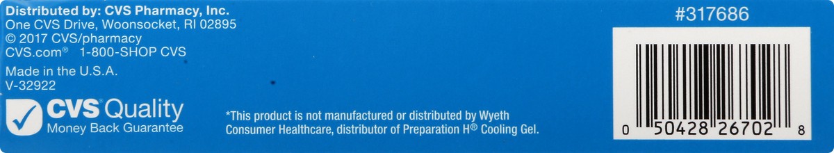 slide 3 of 11, CVS Health Hemorrhoidal Cooling Gel, .9 Oz, 1 ct
