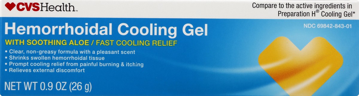 slide 5 of 11, CVS Health Hemorrhoidal Cooling Gel, .9 Oz, 1 ct