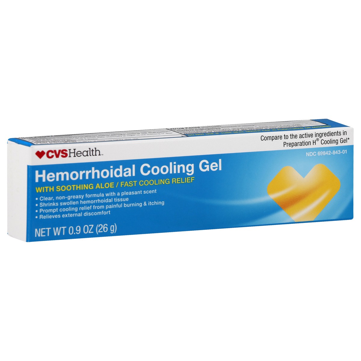 slide 9 of 11, CVS Health Hemorrhoidal Cooling Gel, .9 Oz, 1 ct