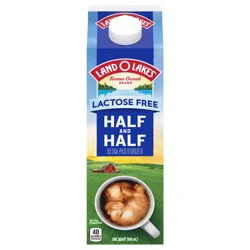 Land O'Lakes Lactose-Free Half And Half, 1 Quart