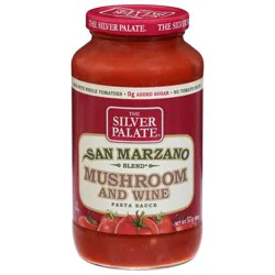 The Silver Palate San Marzano Blend Mushroom and Wine Pasta Sauce 24 oz