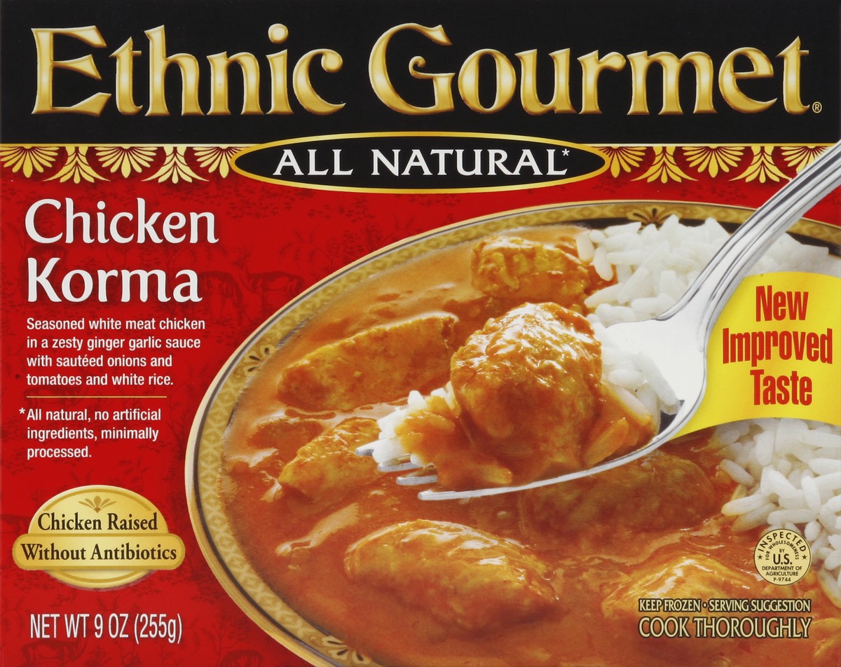 slide 4 of 4, Ethnic Gourmet Taj Chic Korma, 1 ct