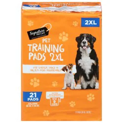 Signature Pet Care 2xl Training Pads - 21 Count