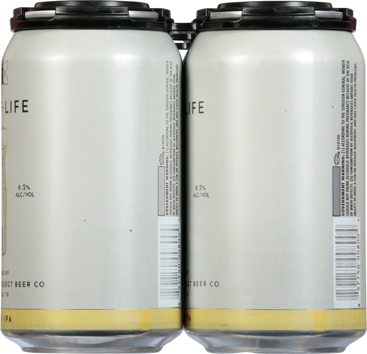 slide 3 of 11, Manhattan Project Beer Co Hazy IPA Half-Life Beer 6 - 12 fl oz Cans, 6 ct; 12 fl oz