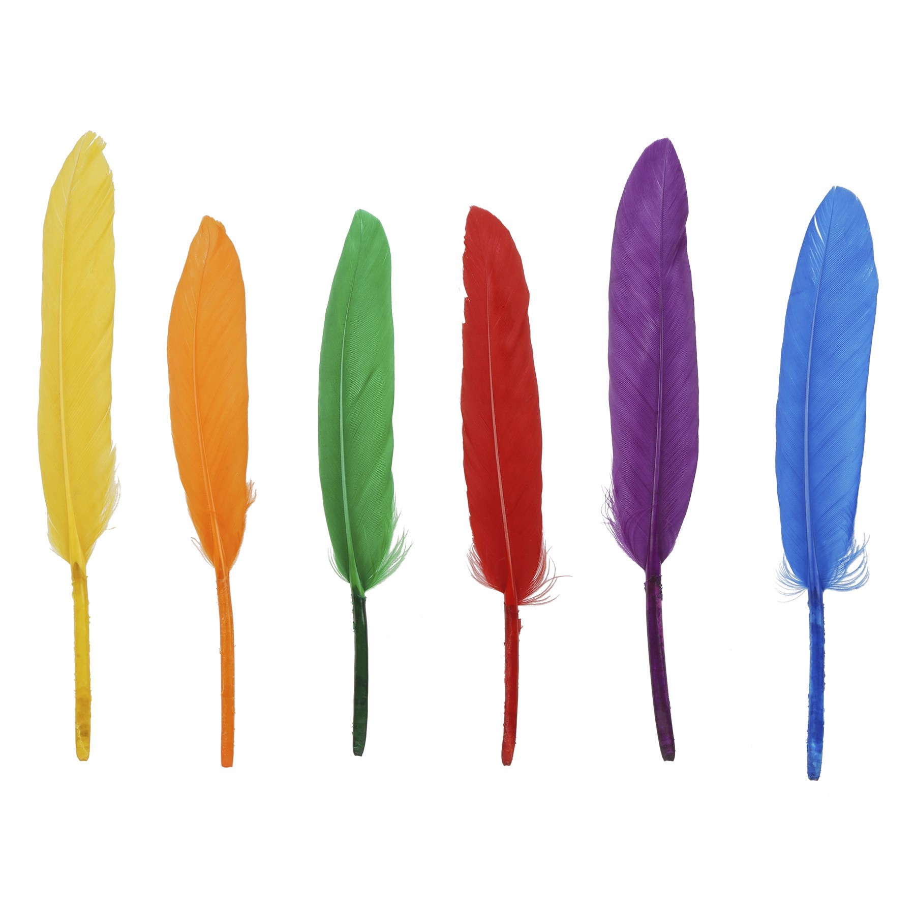 slide 3 of 3, Rainbow Craft Goose Feathers By Creatology, 2.12 oz