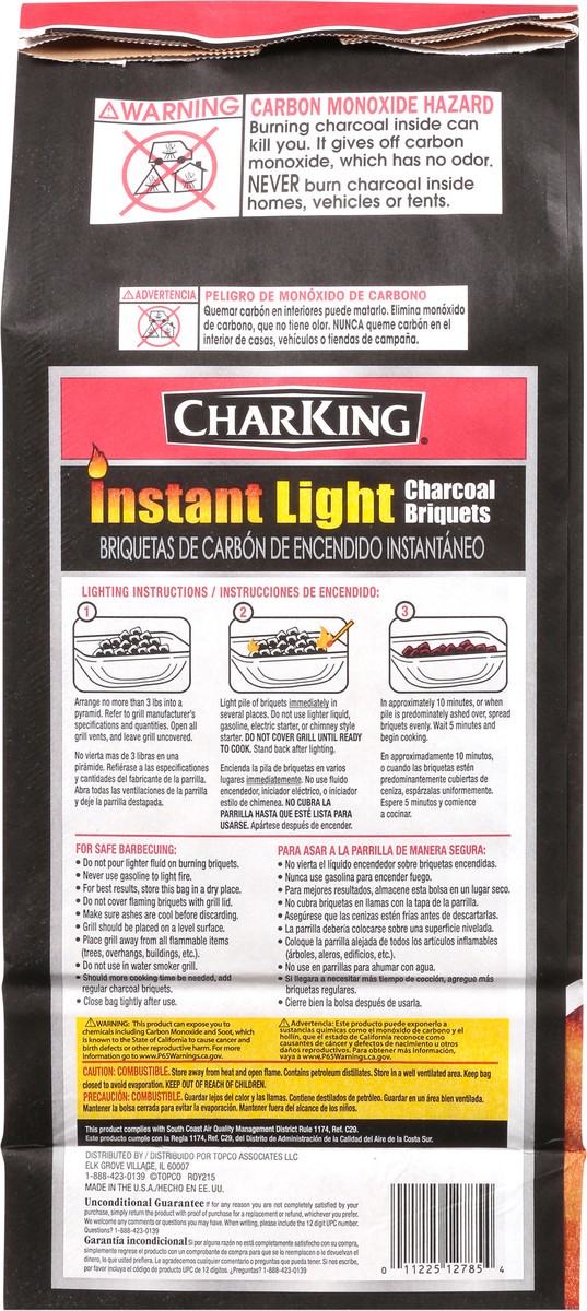 slide 9 of 9, CharKing Instant Light Charcoal Briquets 11.6 lb, 11.6 lb