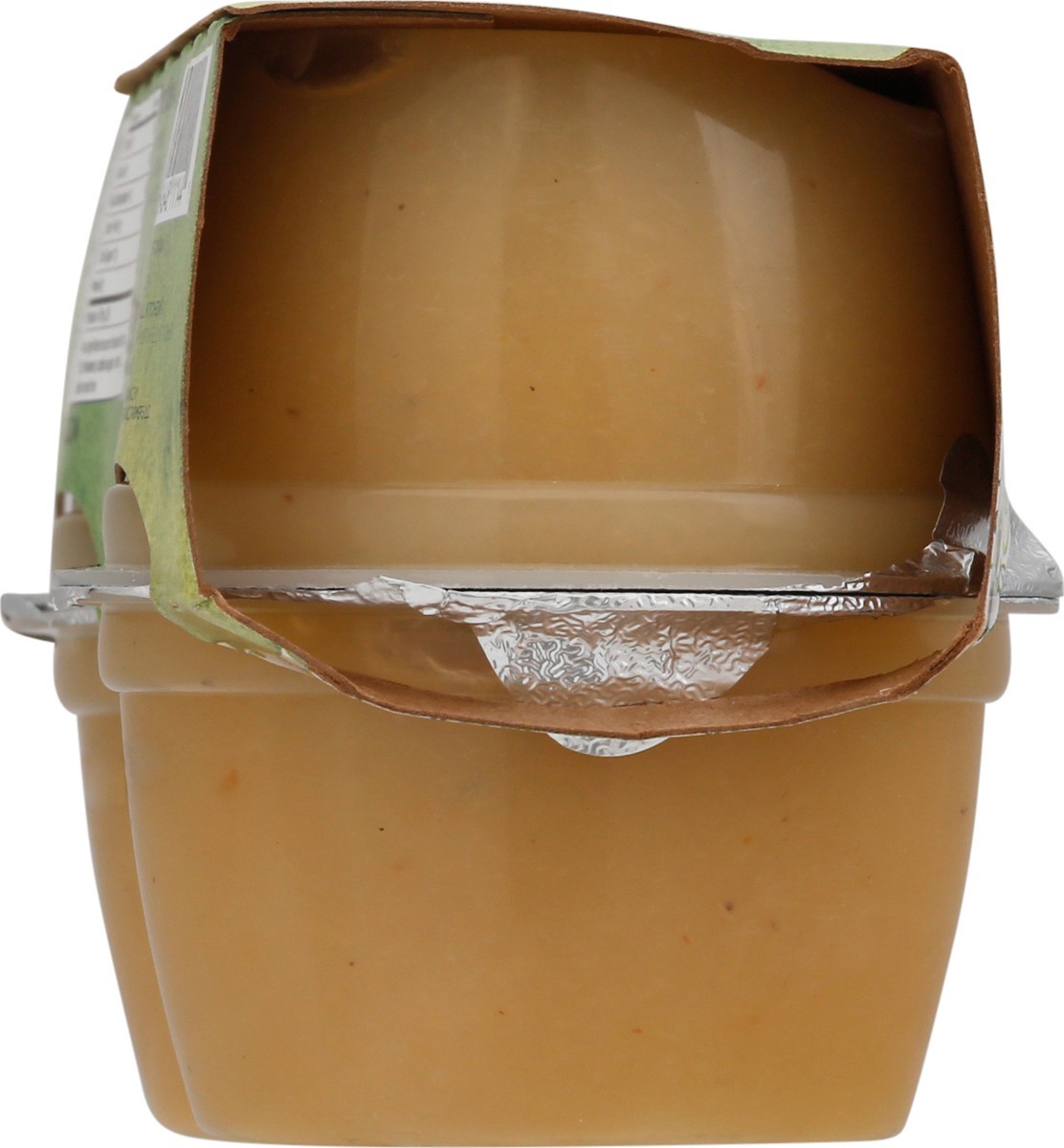 slide 5 of 6, Vermont Village Organic Unsweetened Apple Sauce 4-4 oz Cups Multipack, 4 ct