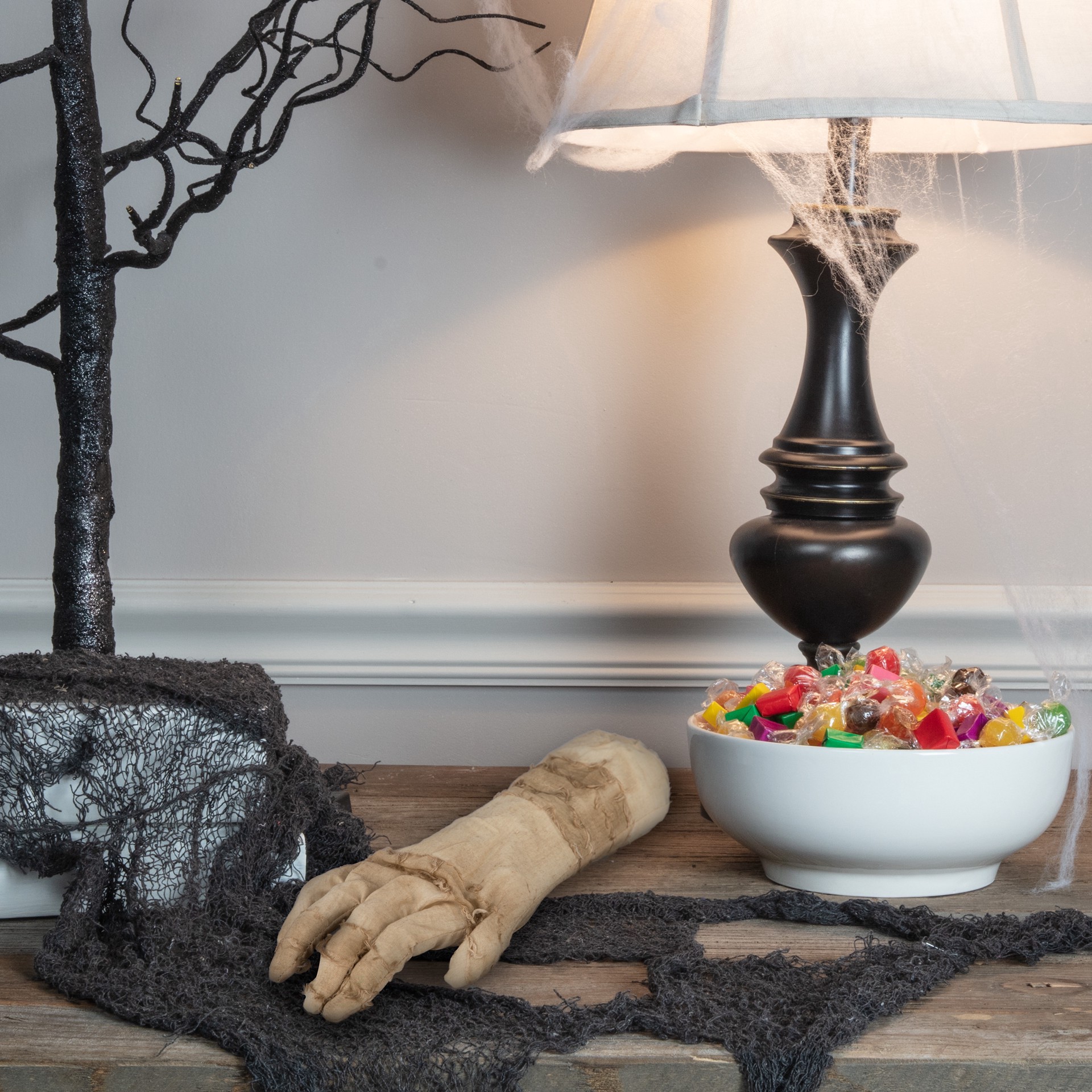 slide 2 of 2, 11.8" Animated Mummy Hand By Ashland, 11.8 in