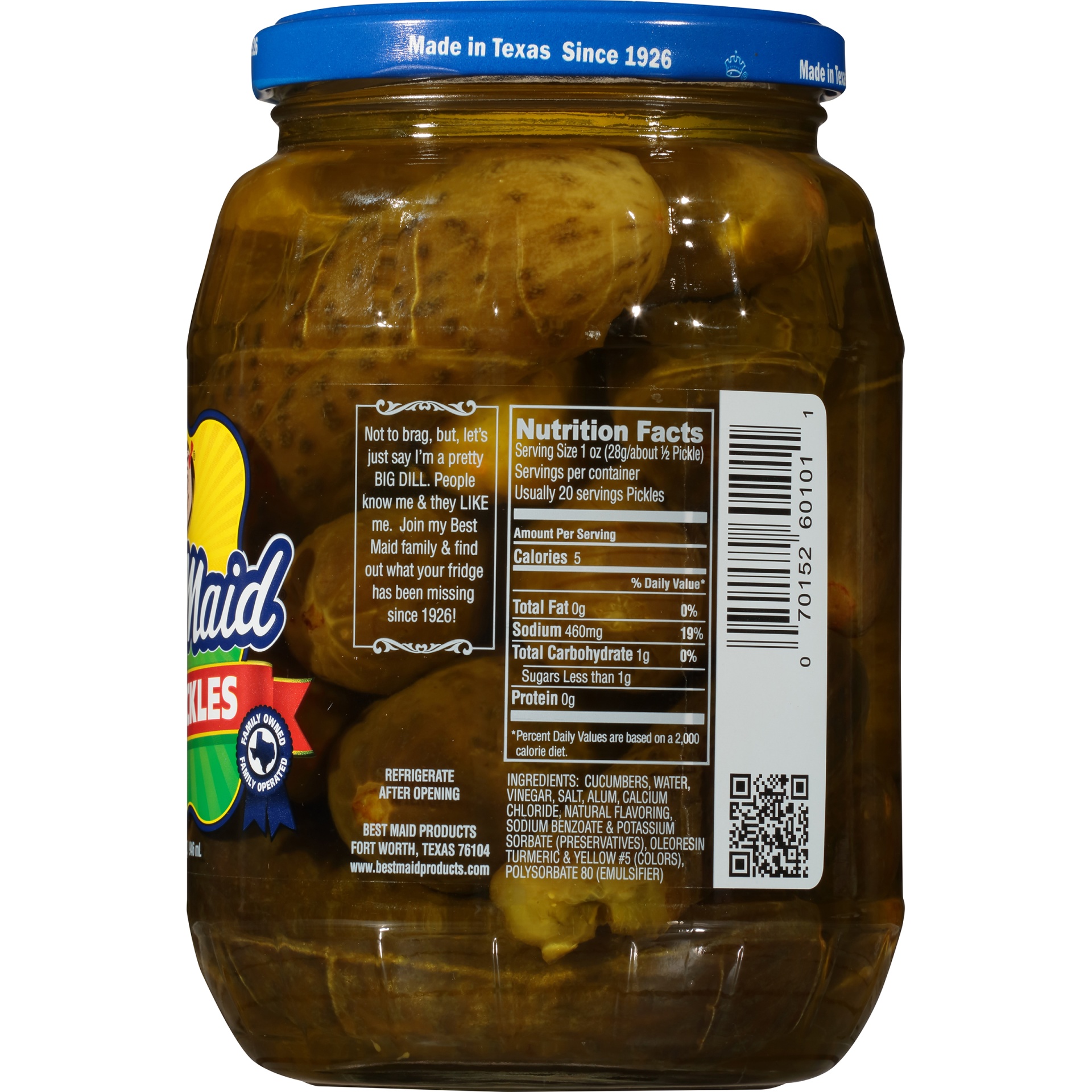 Best Maid Dill Pickles 32 fl. oz. Jar 32 oz Shipt