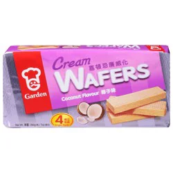 Garden Cream Coconut Flavour Wafers - 4 ea