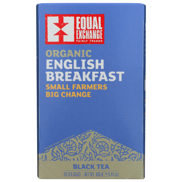 slide 1 of 1, Equal Exchange Tea English Breakfast Free Trade Organic - 20 ct, 20 ct