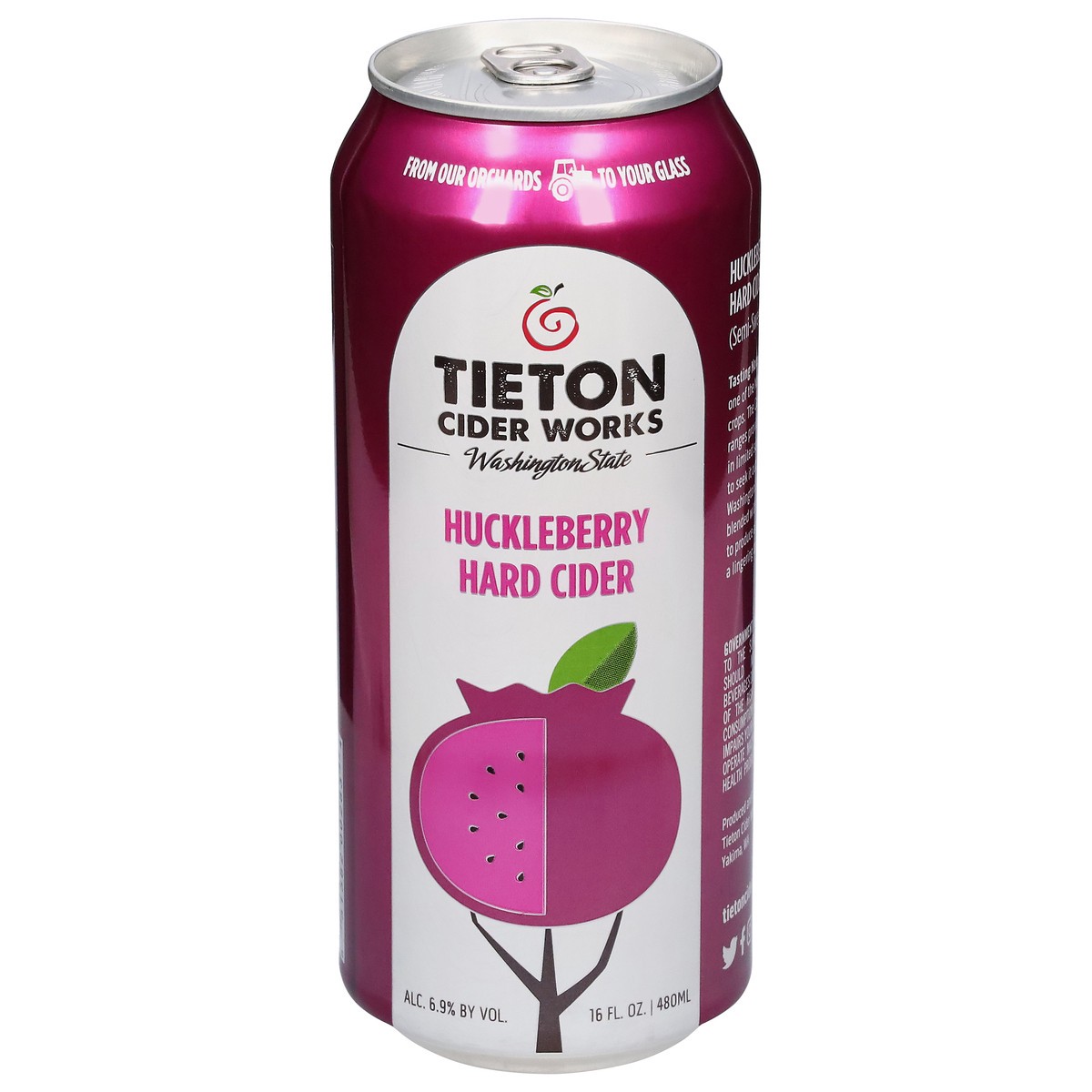 slide 6 of 14, Tieton Cider Works Huckleberry Hard Cider 16 fl oz, 16 fl oz