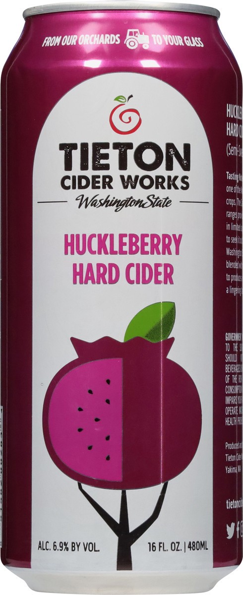 slide 12 of 14, Tieton Cider Works Huckleberry Hard Cider 16 fl oz, 16 fl oz