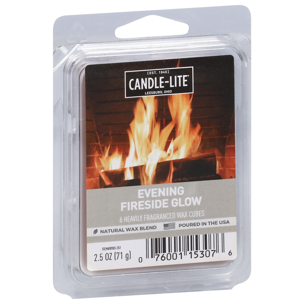 slide 4 of 10, Candle-Lite Evening Fireside Glow Wax Cubes 6 ea, 6 ct
