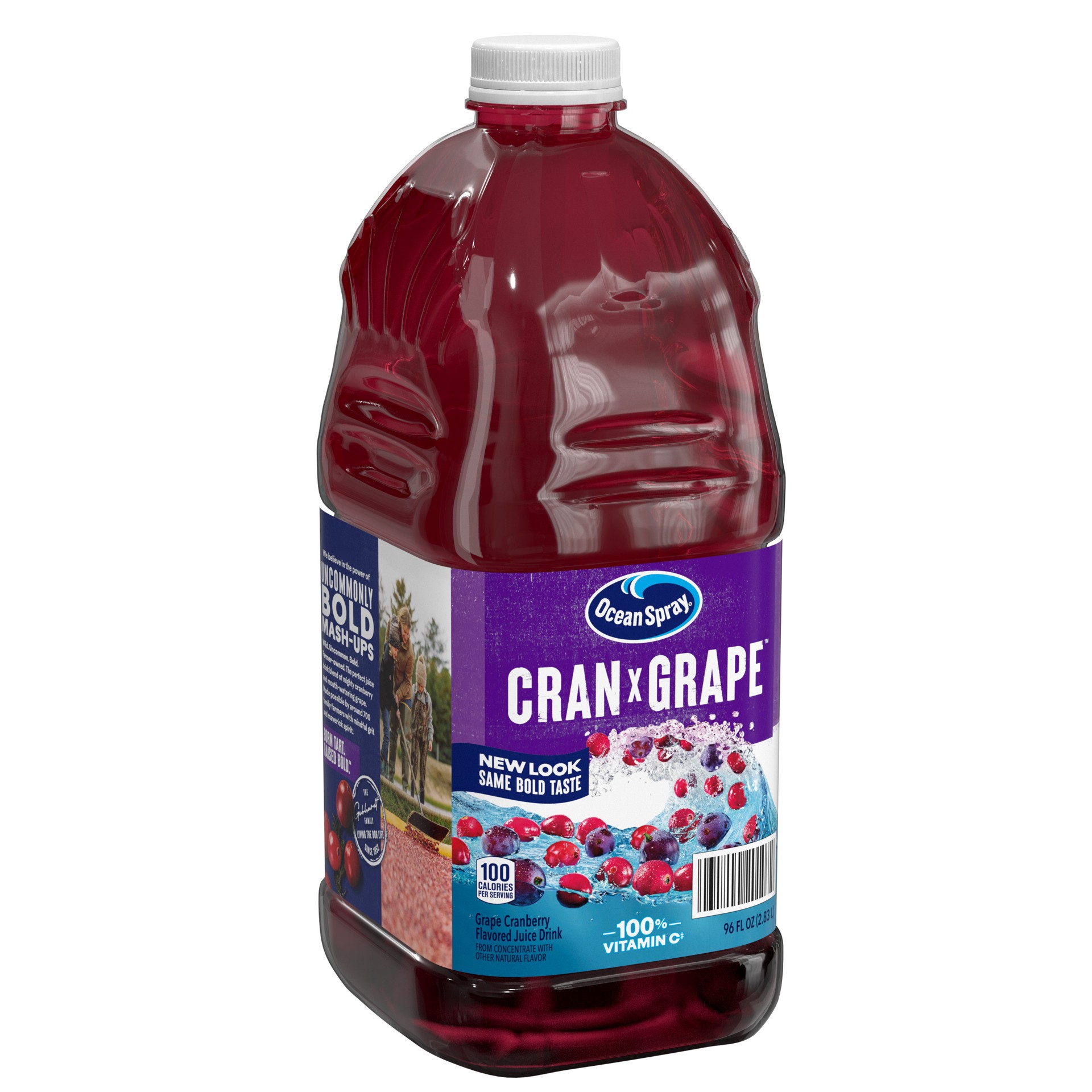 slide 3 of 6, Ocean Spray Os Cran-Grape - 96 fl oz, 96 fl oz