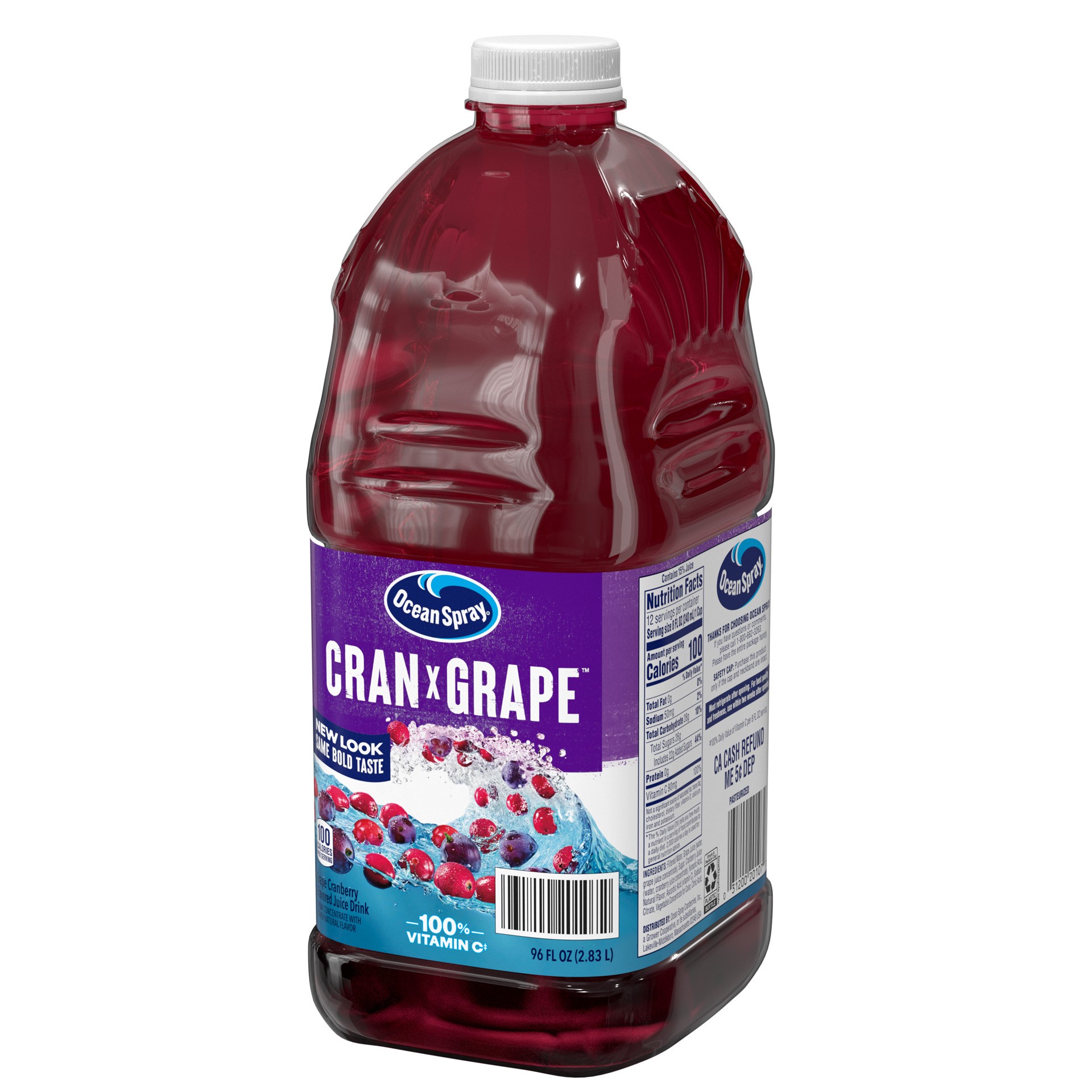 slide 4 of 6, Ocean Spray Os Cran-Grape - 96 fl oz, 96 fl oz
