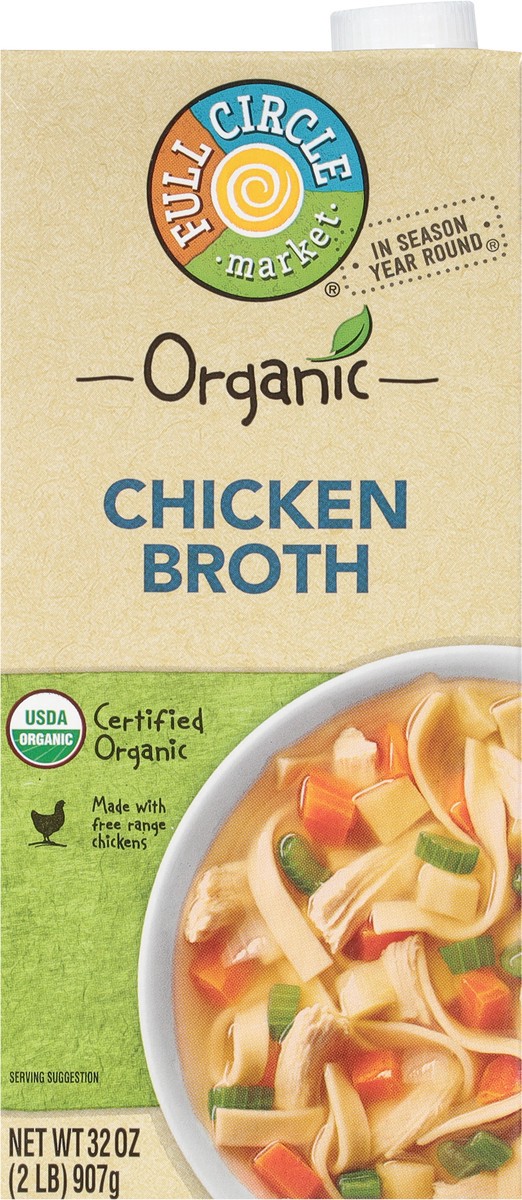 slide 14 of 16, Full Circle Market Full Circle Chicken Broth, 32 oz