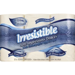 Irresistible Brands Bath Tissue Unscented