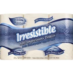 Irresistible Brands Bath Tissue Unscented