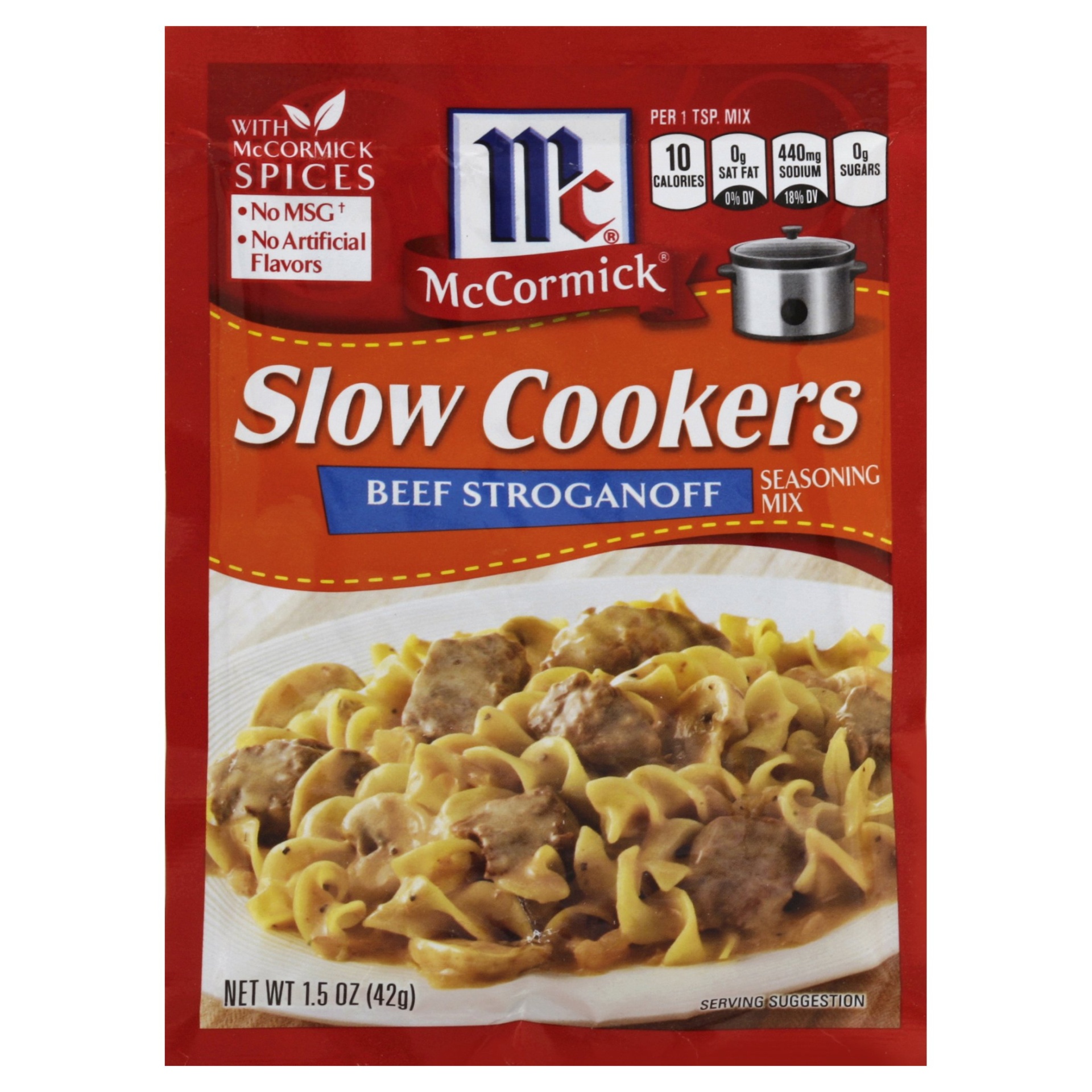 McCormick Slow Cookers Beef Stroganoff Seasoning Mix 1.5 oz | Shipt