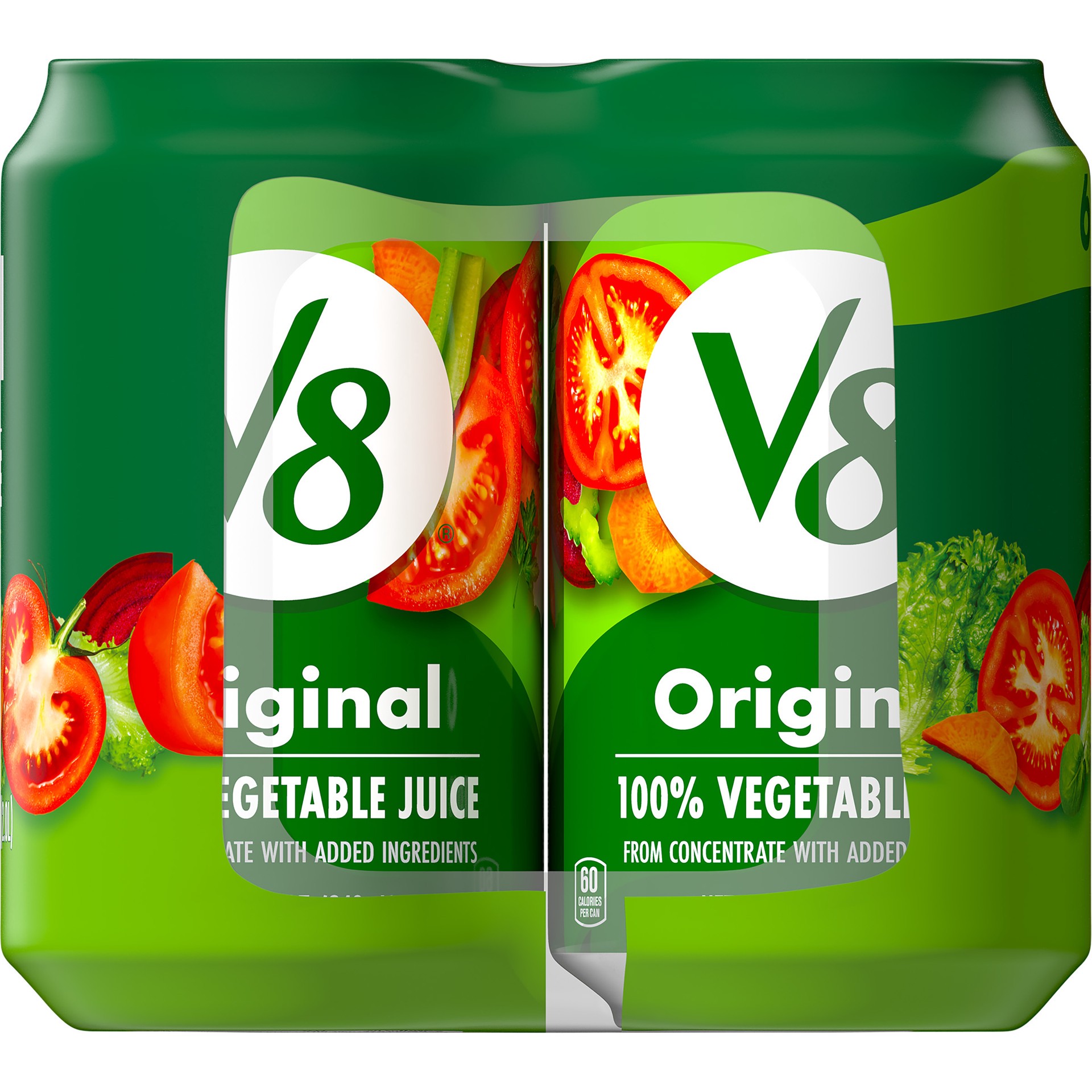 slide 2 of 5, V8 Original 100% Vegetable Juice, 11.5 fl oz Can (Pack of 6), 69 oz