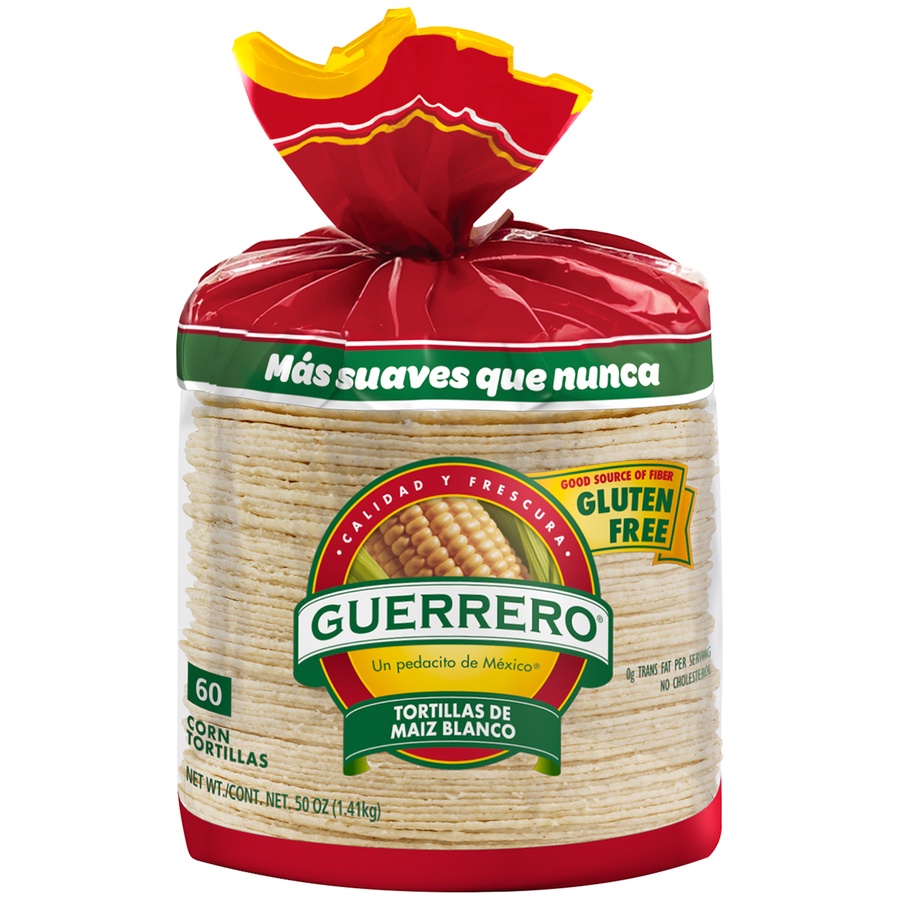 slide 1 of 3, Guerrero Corn Tortillas, 60 ct