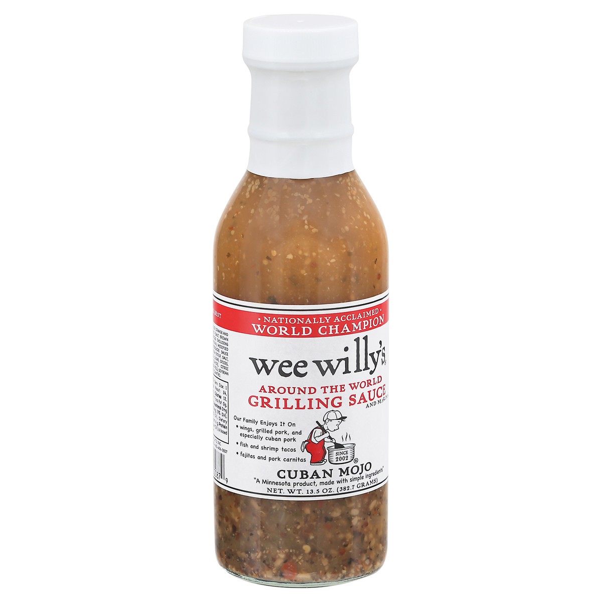 slide 3 of 12, Wee Willy's Cuban Mojo Grilling Sauce, 13.5 fl oz