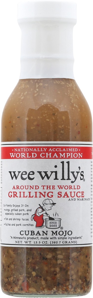slide 10 of 12, Wee Willy's Cuban Mojo Grilling Sauce, 13.5 fl oz
