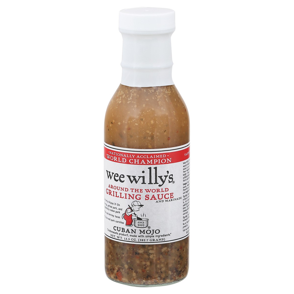 slide 9 of 12, Wee Willy's Cuban Mojo Grilling Sauce, 13.5 fl oz
