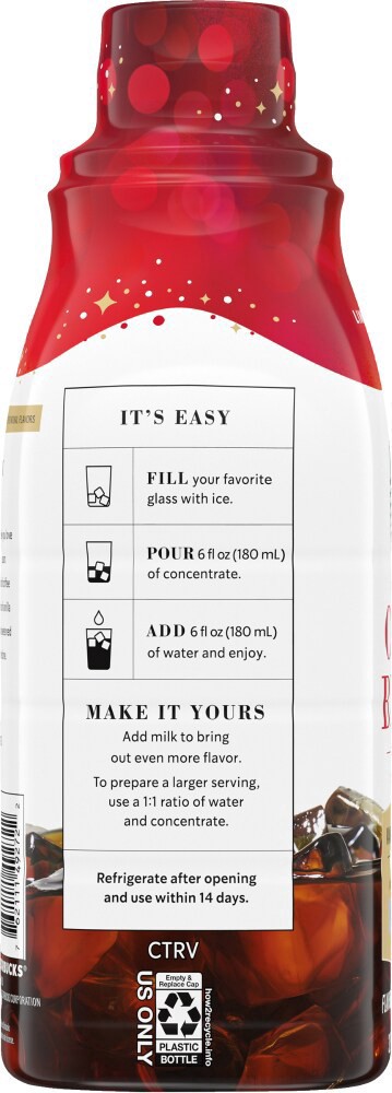 slide 3 of 4, Starbucks Cold Brew Concentrate Vanilla, 32 oz