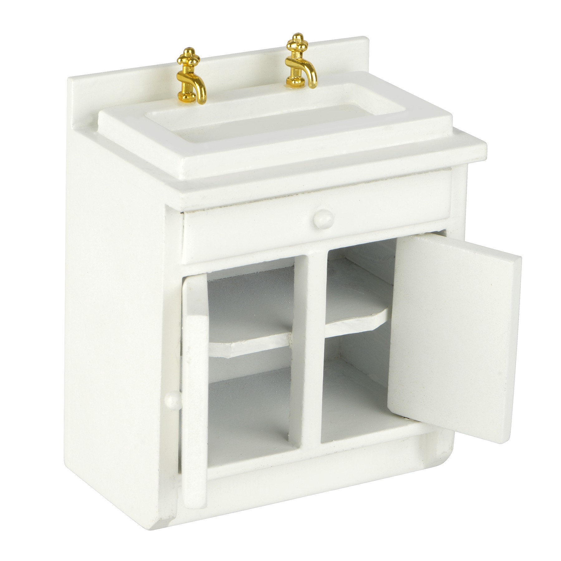 slide 2 of 2, Mini White Kitchen Sink By Make Market, 5.5 in x 4 in x 2.1 in