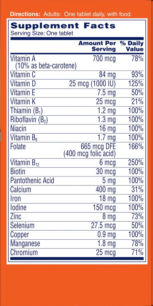 slide 7 of 8, One A Day Women's Tablets Complete Multivitamin 60 ea, 60 ct