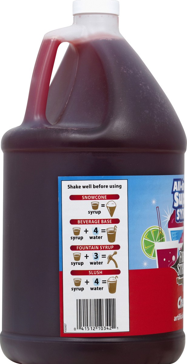 slide 5 of 6, First Street Cherry Syrup - 1 gal, 1 gal