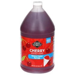 First Street Cherry Syrup - 1 gal